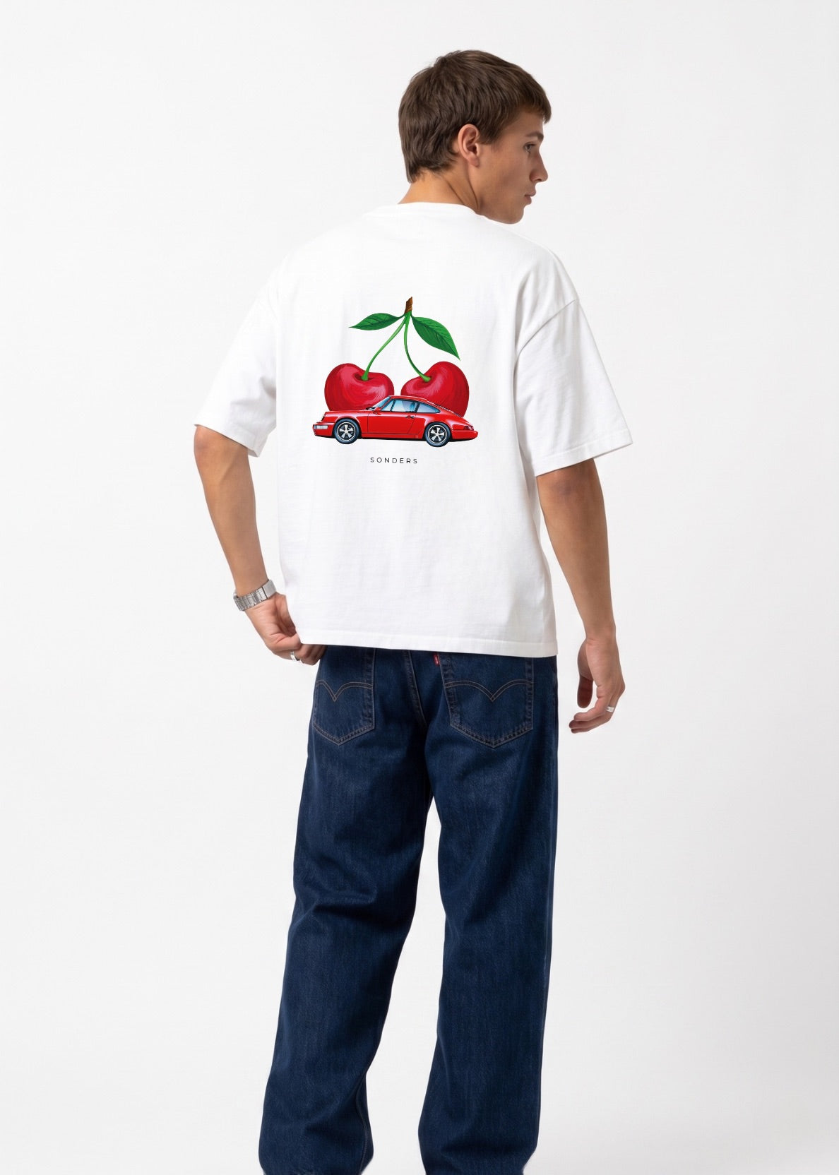 VINTAGE CHERRY CAR TEE