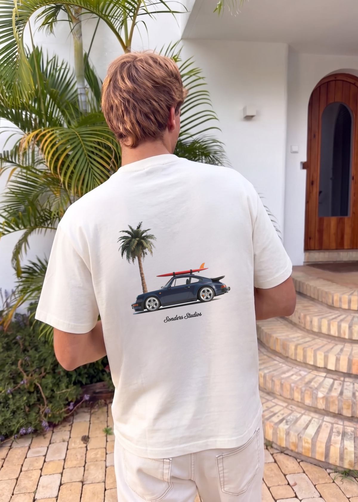 PALM SURF TEE