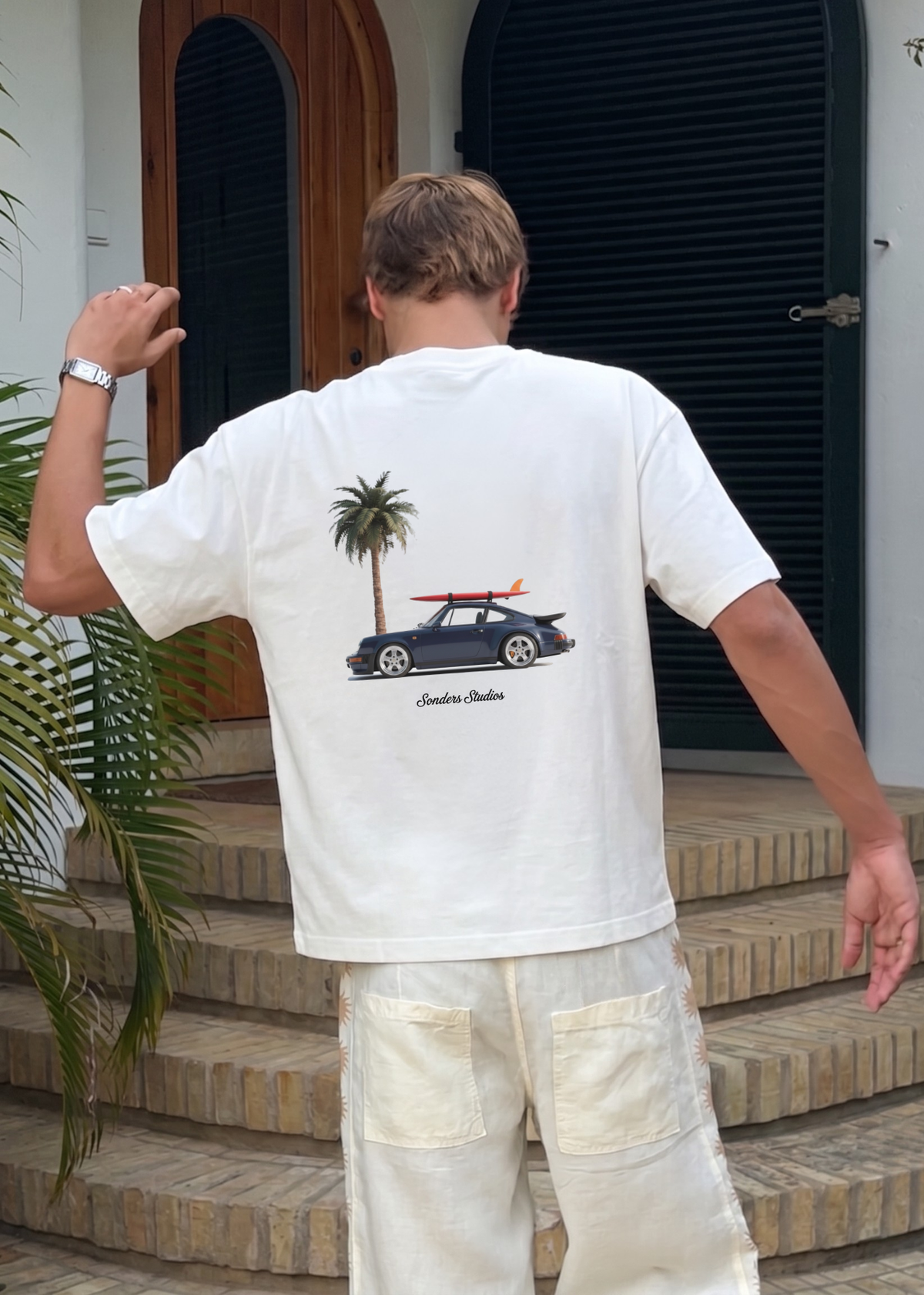 PALM SURF TEE