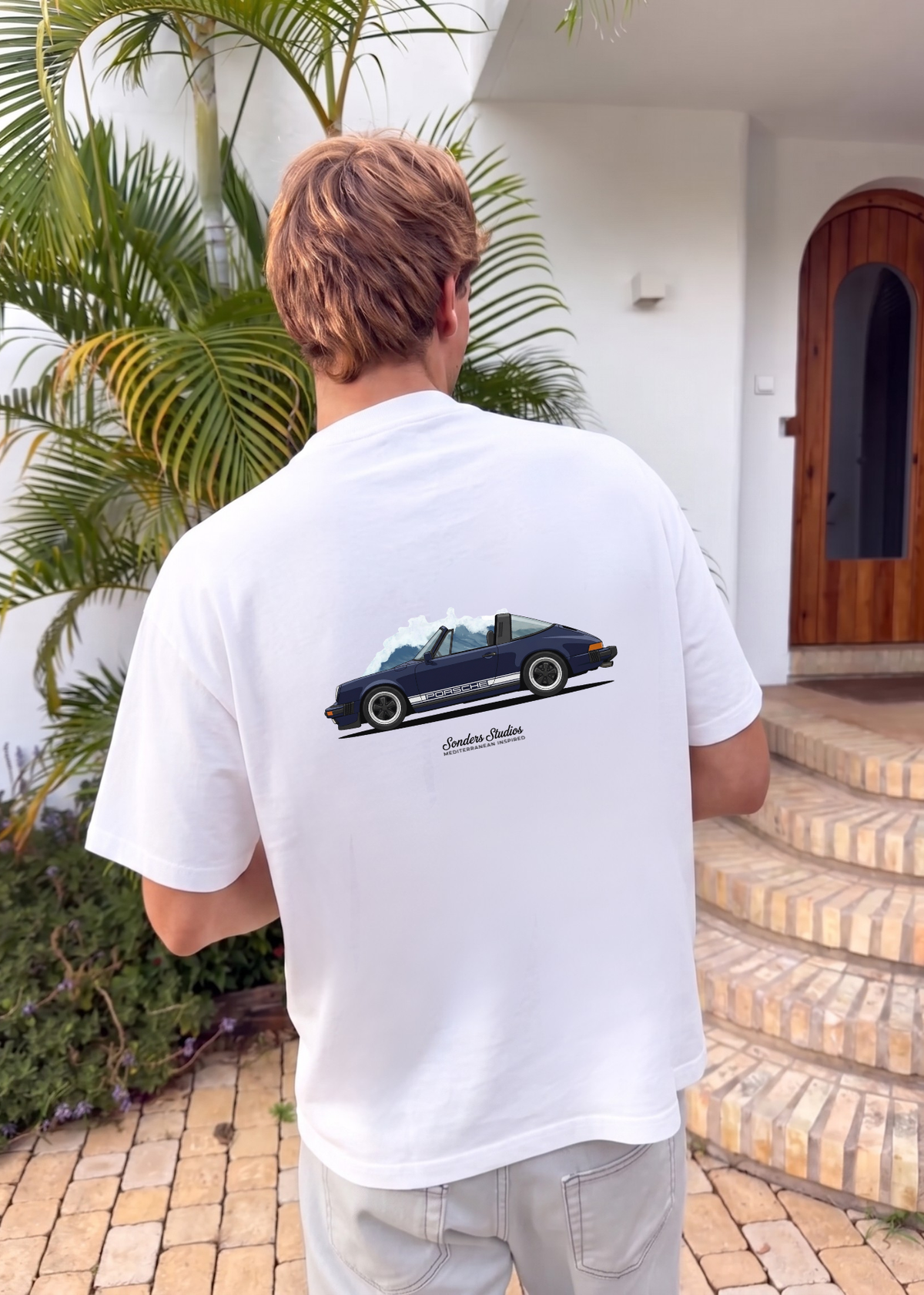 WAVY SPORT CAR TEE