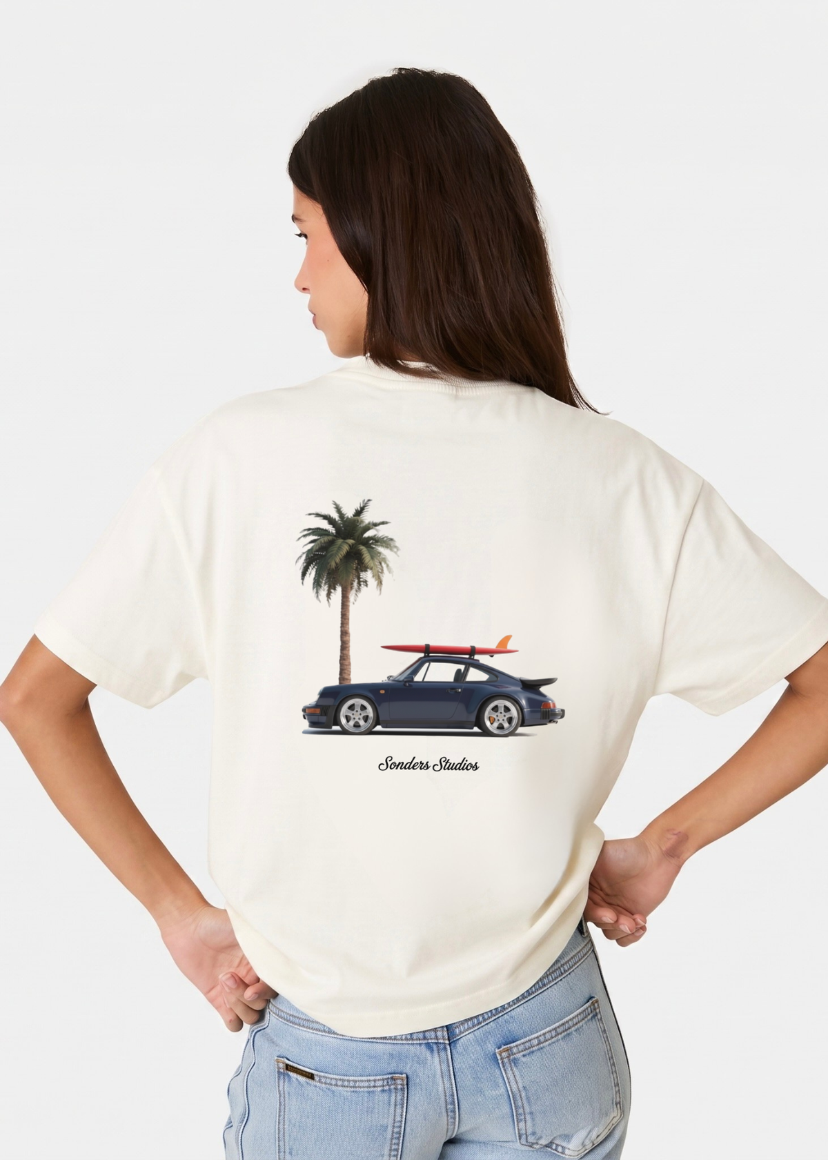 PALM SURF TEE