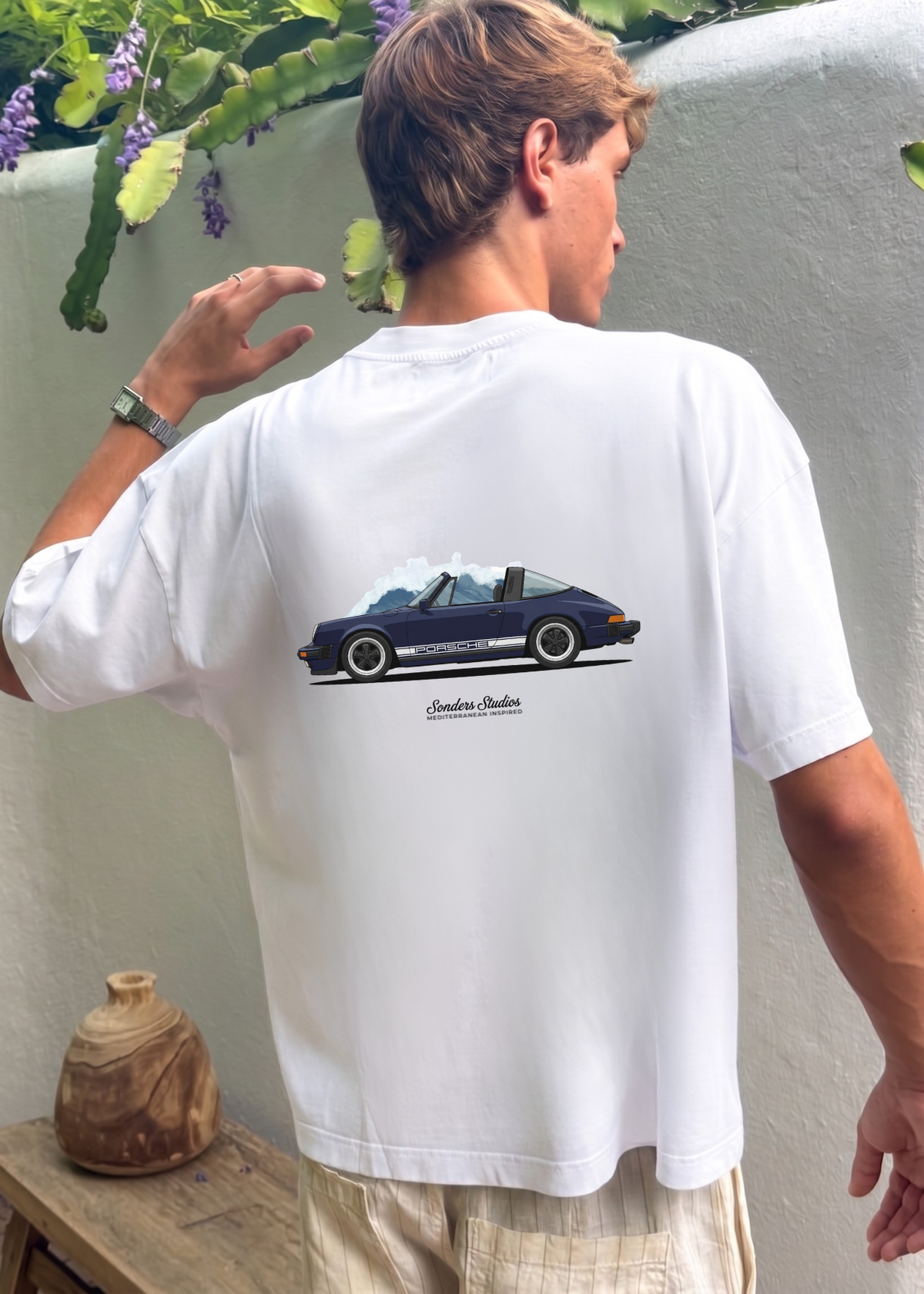 WAVY SPORT CAR TEE