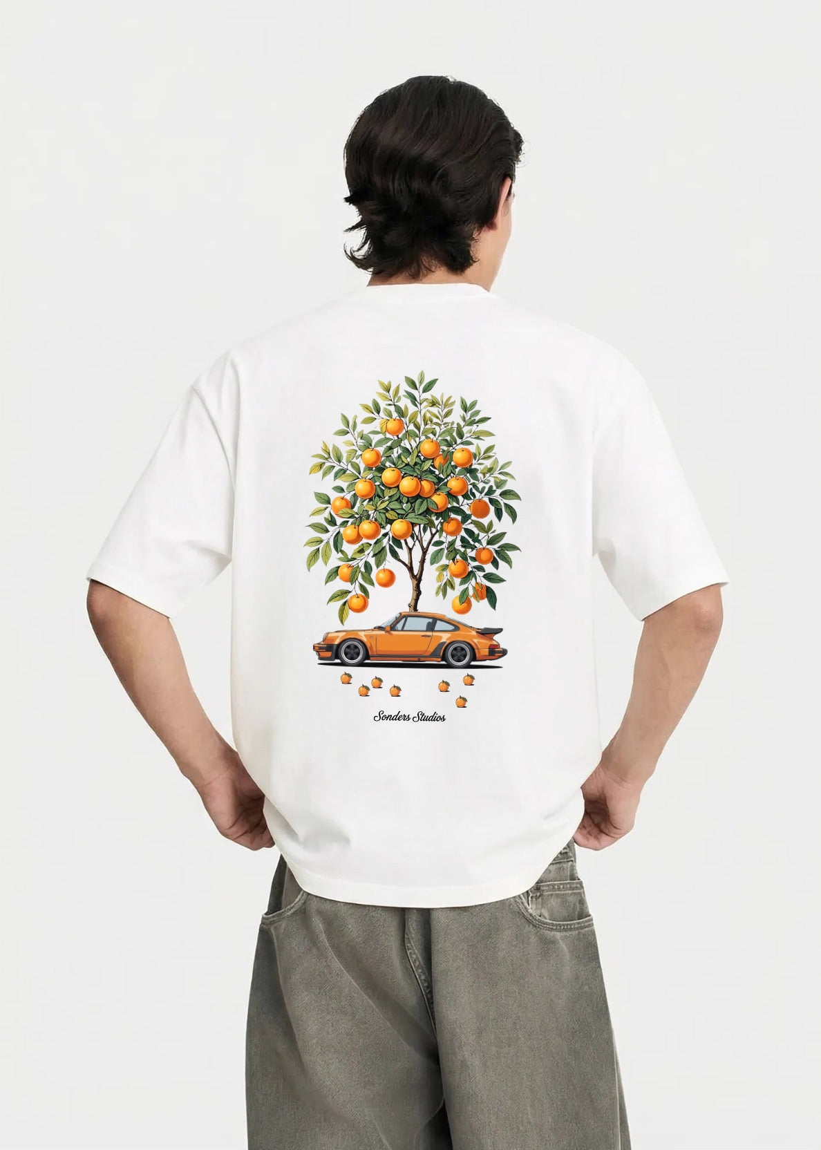 ORANGE DRIVE TEE
