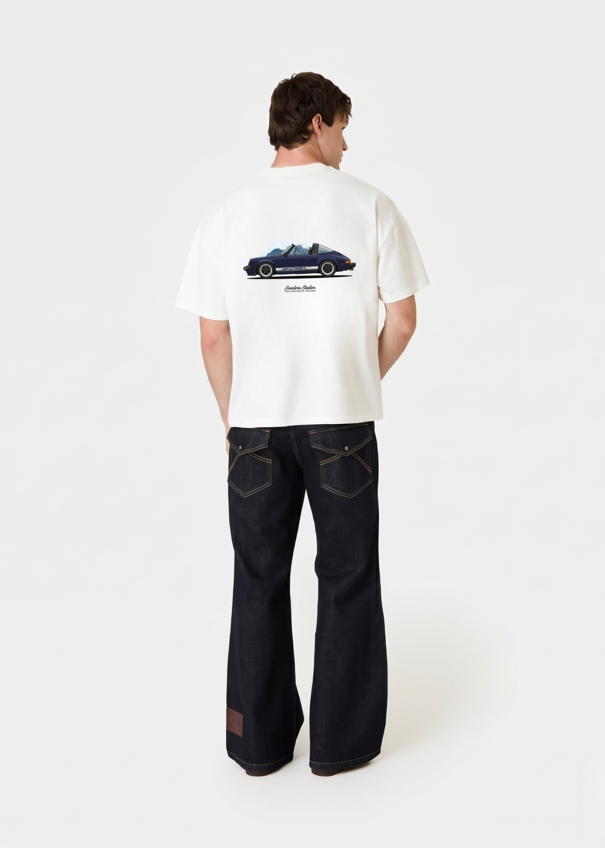 WAVY SPORT CAR TEE