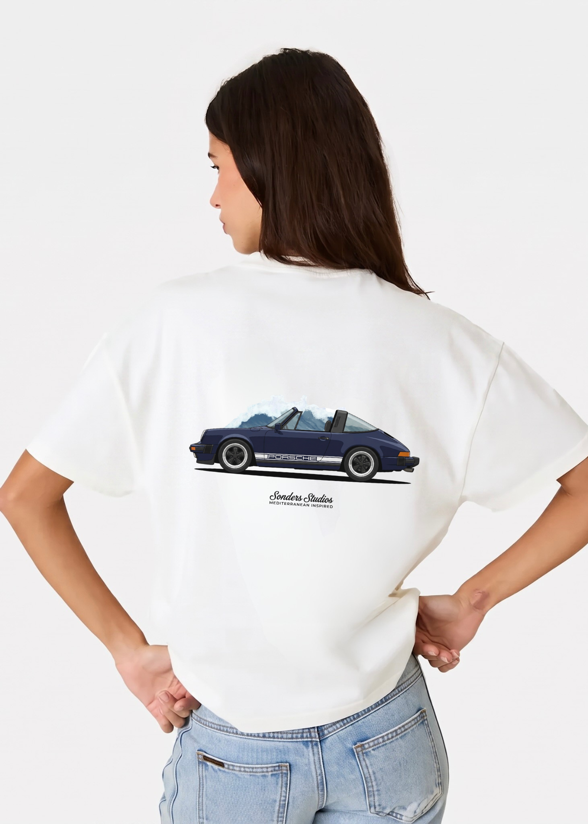 WAVY SPORT CAR TEE