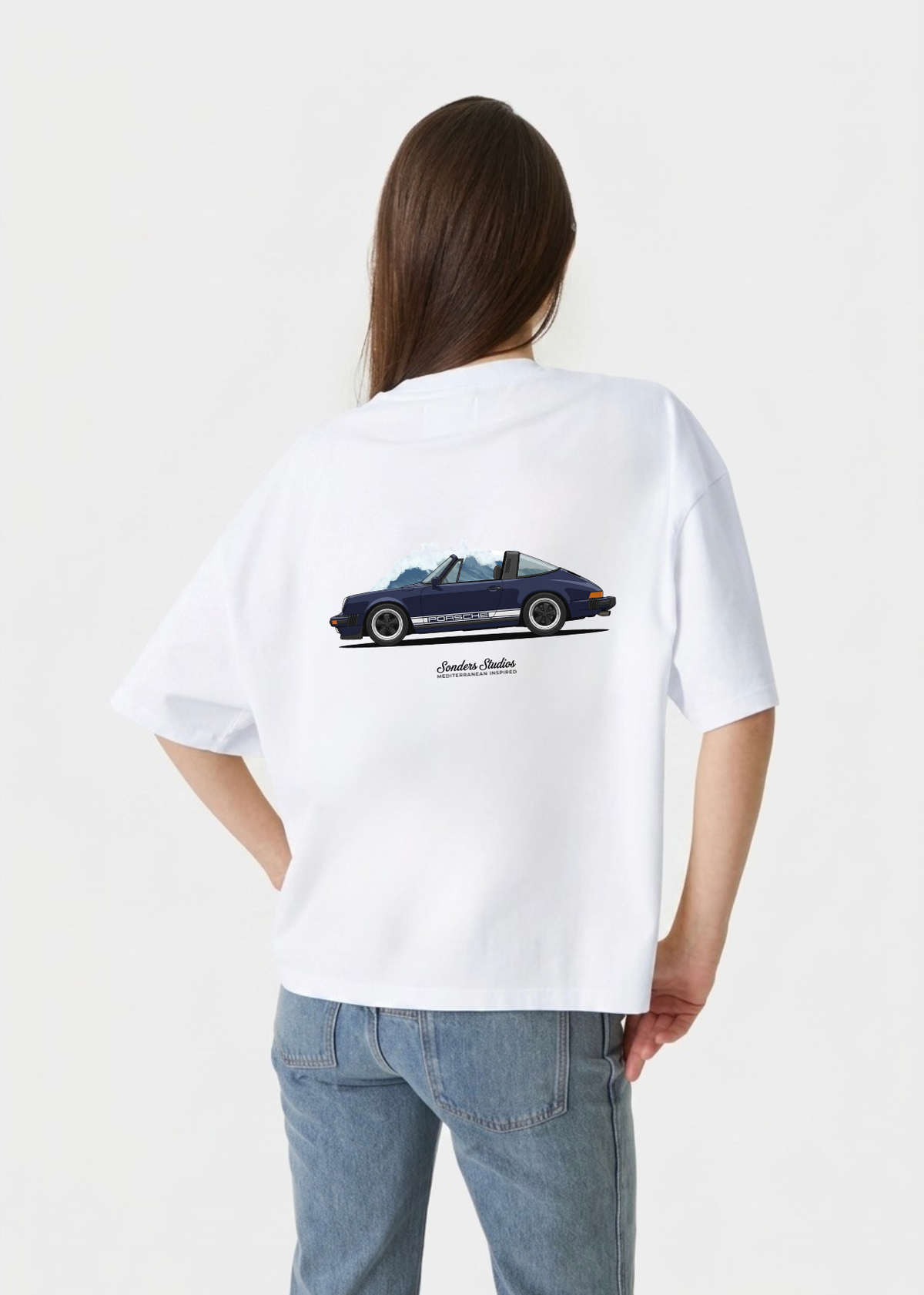 WAVY SPORT CAR TEE