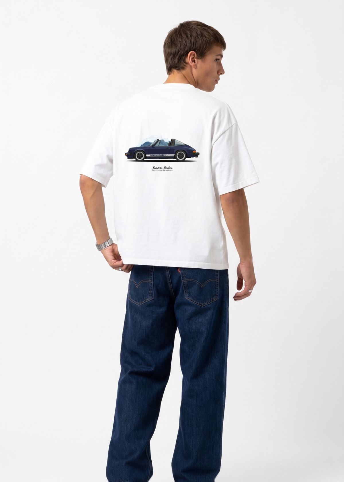 WAVY SPORT CAR TEE