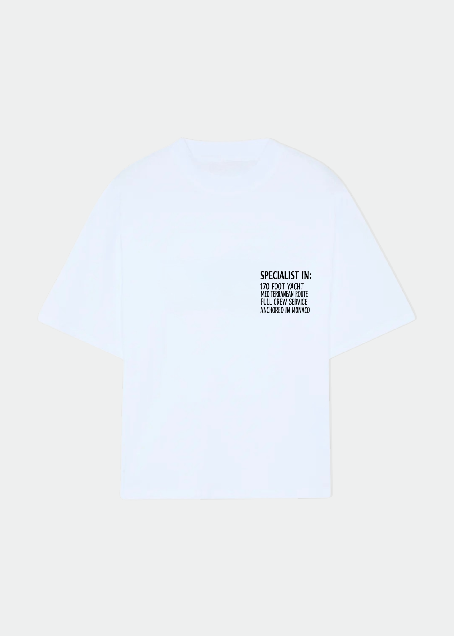 YACHT CHARTER TEE