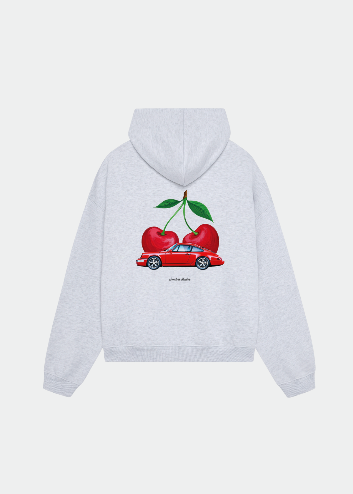 VINTAGE CHERRY CAR HOODIE
