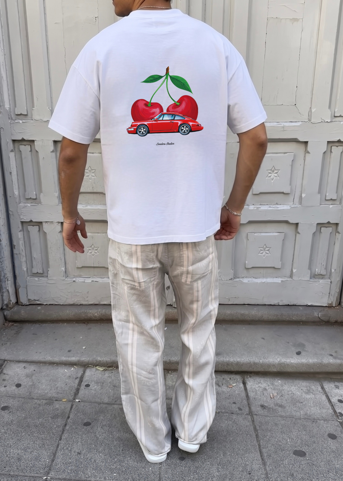 VINTAGE CHERRY CAR TEE