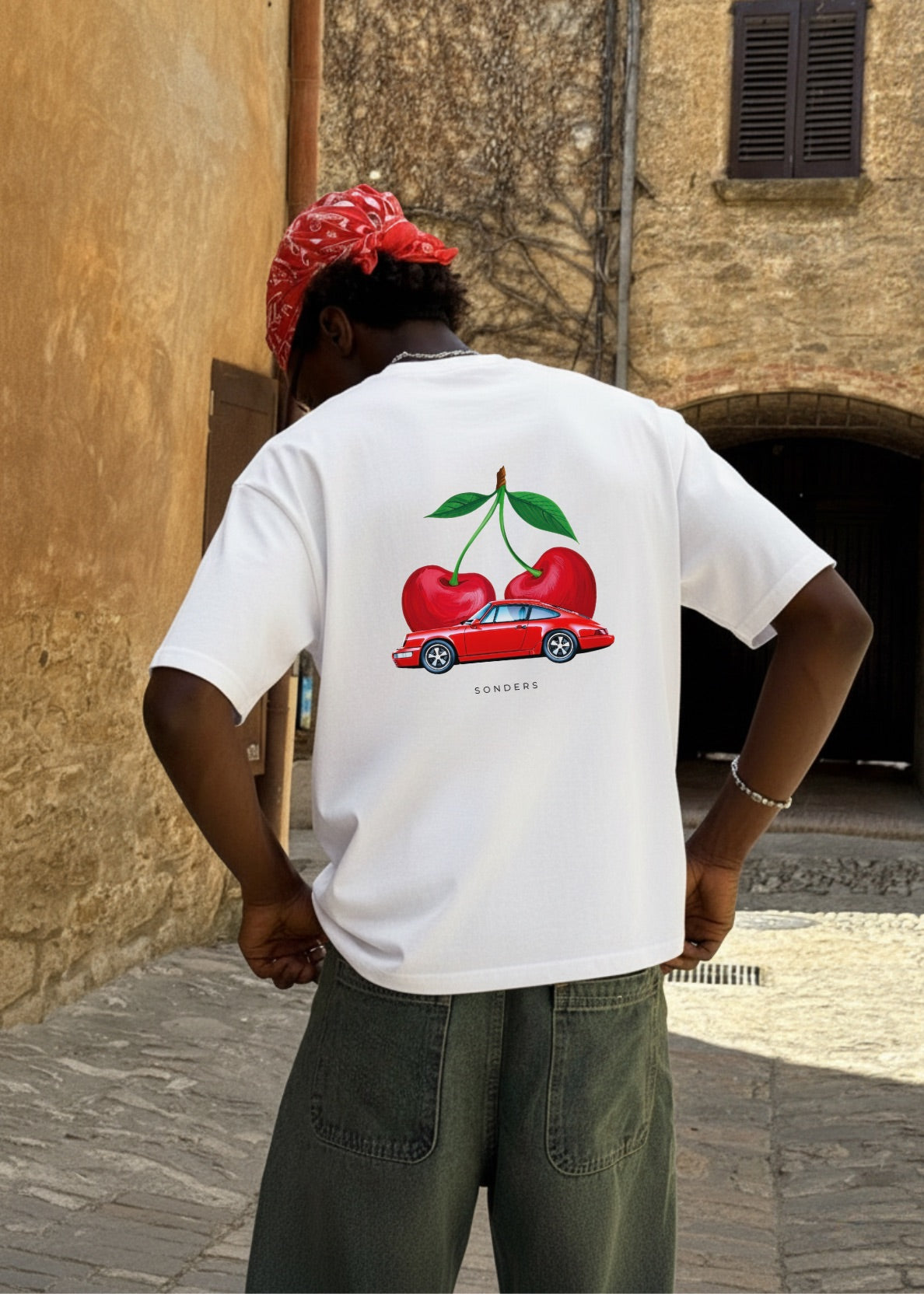 VINTAGE CHERRY CAR TEE