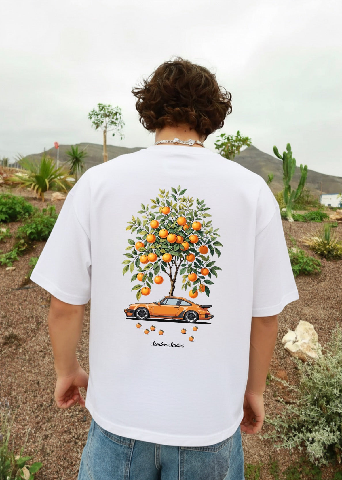 ORANGE DRIVE TEE
