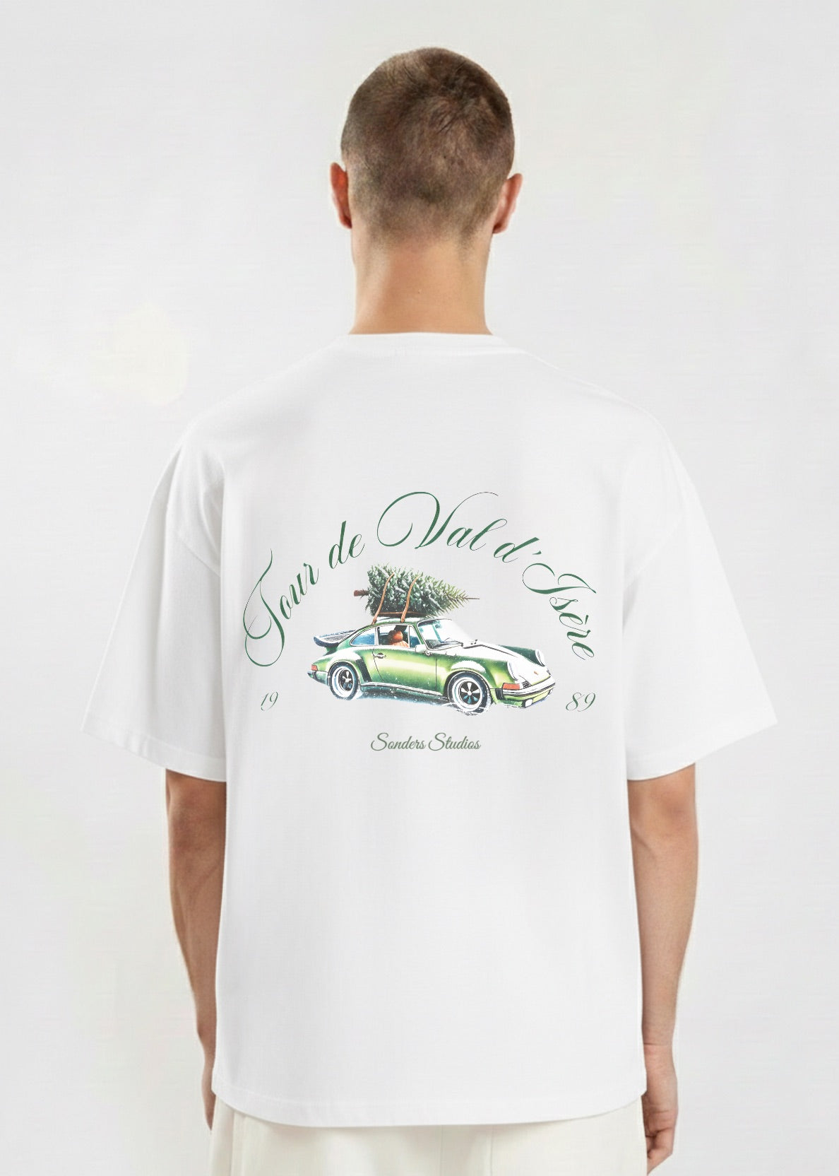 USUAL WINTER CAR TEE