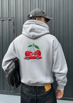 VINTAGE CHERRY CAR HOODIE