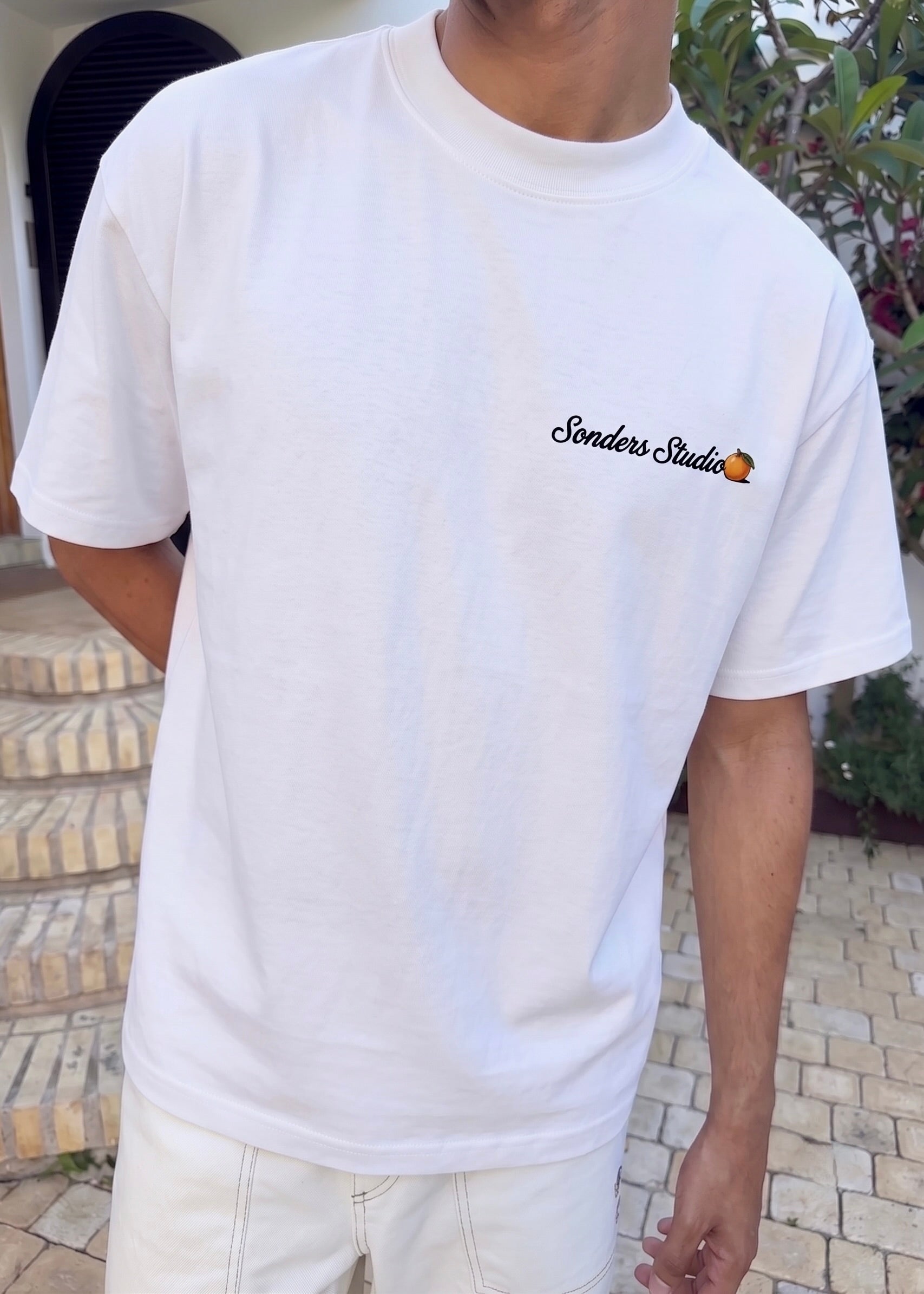 ORANGE DRIVE TEE