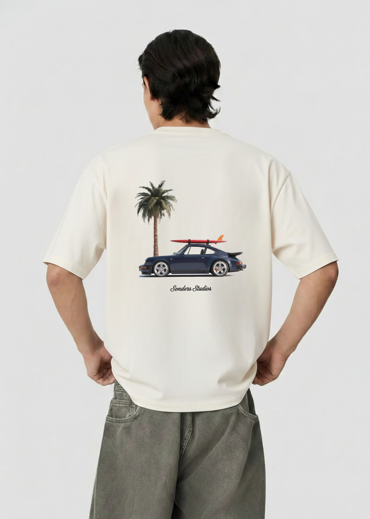 PALM SURF TEE