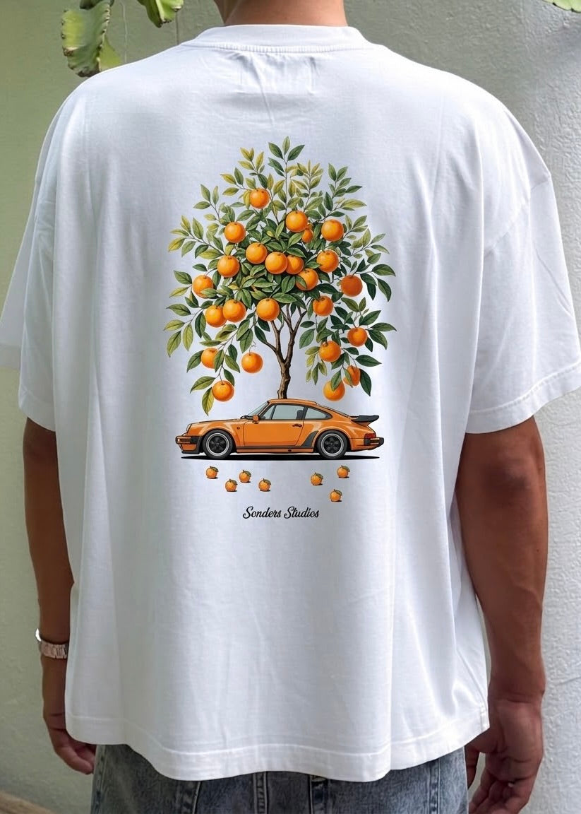 ORANGE DRIVE TEE