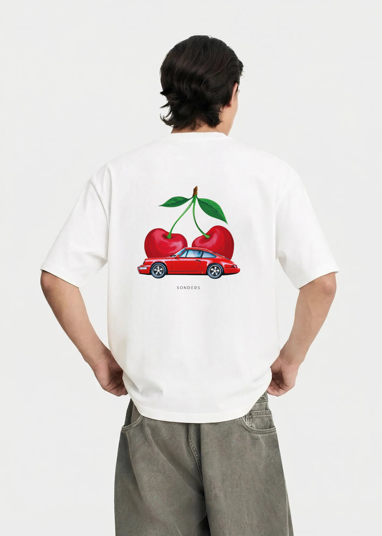 VINTAGE CHERRY CAR TEE