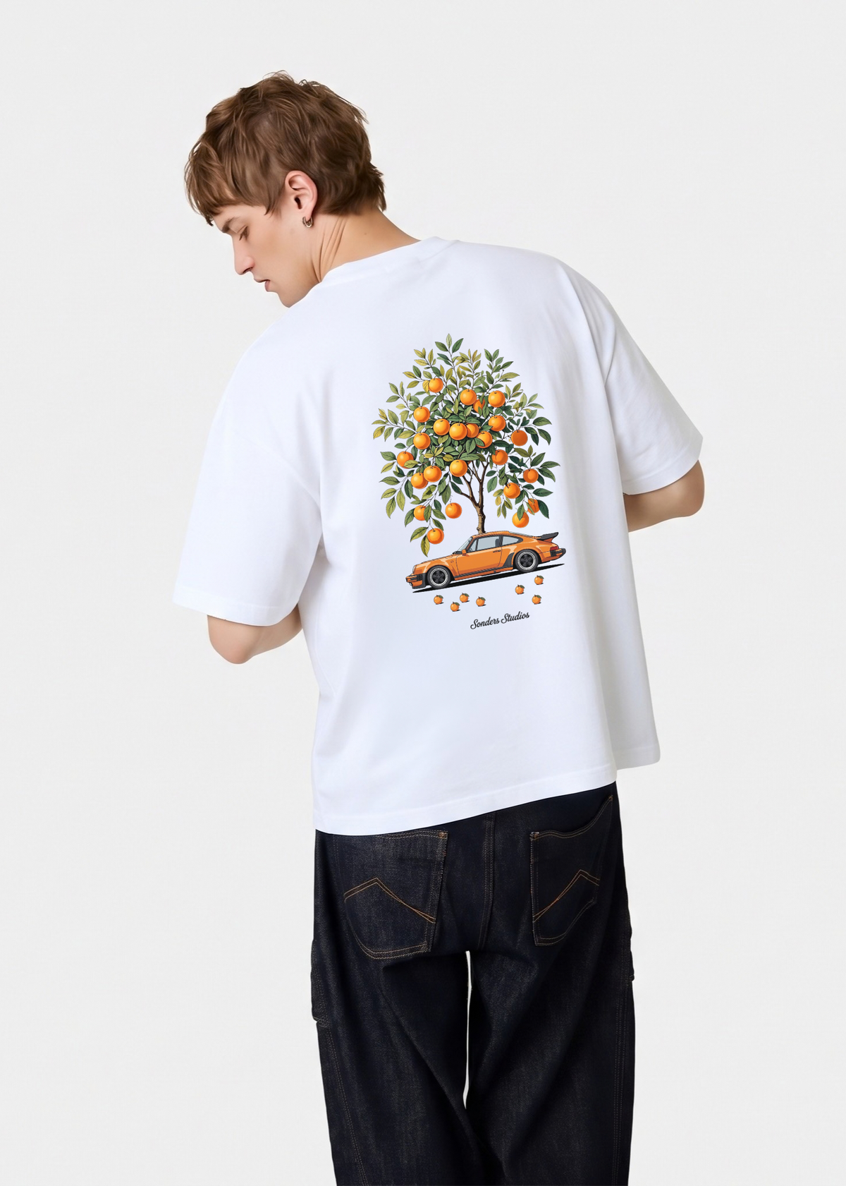 ORANGE DRIVE TEE